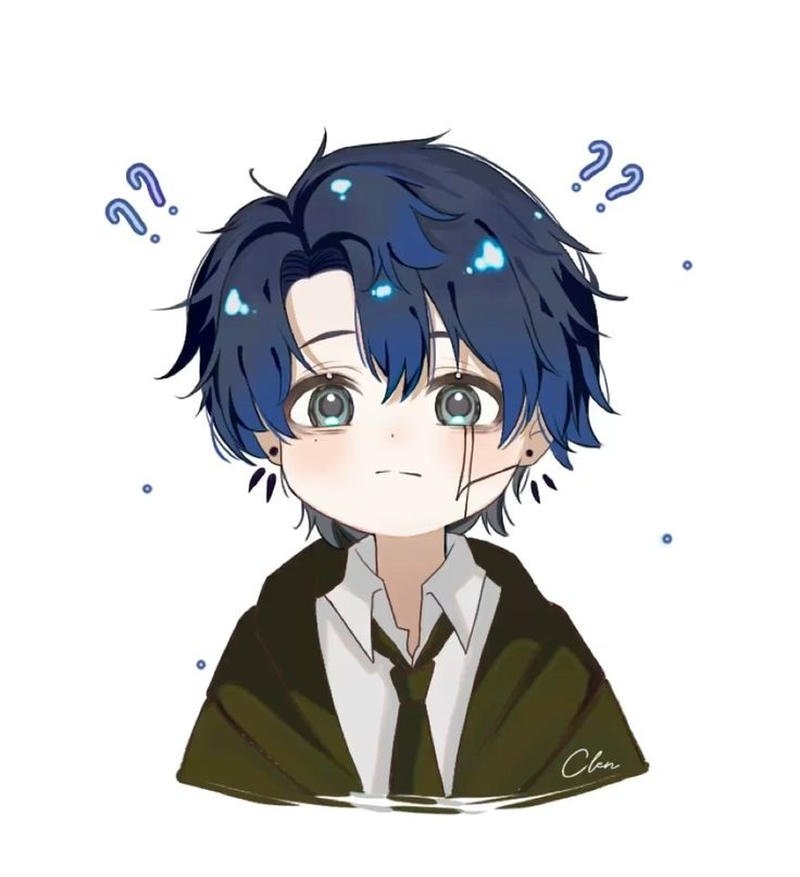 Hình ảnh chibi nam cute với tạo hình ngộ nghĩnh