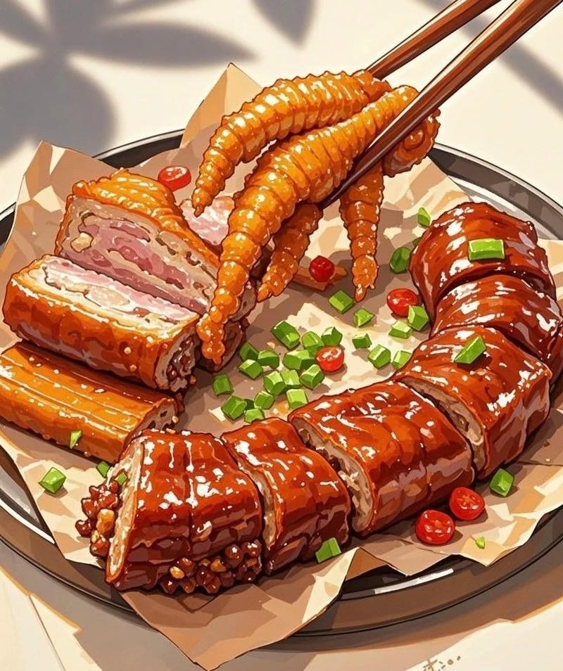 Hình ảnh đồ ăn nhật anime trong bữa ăn