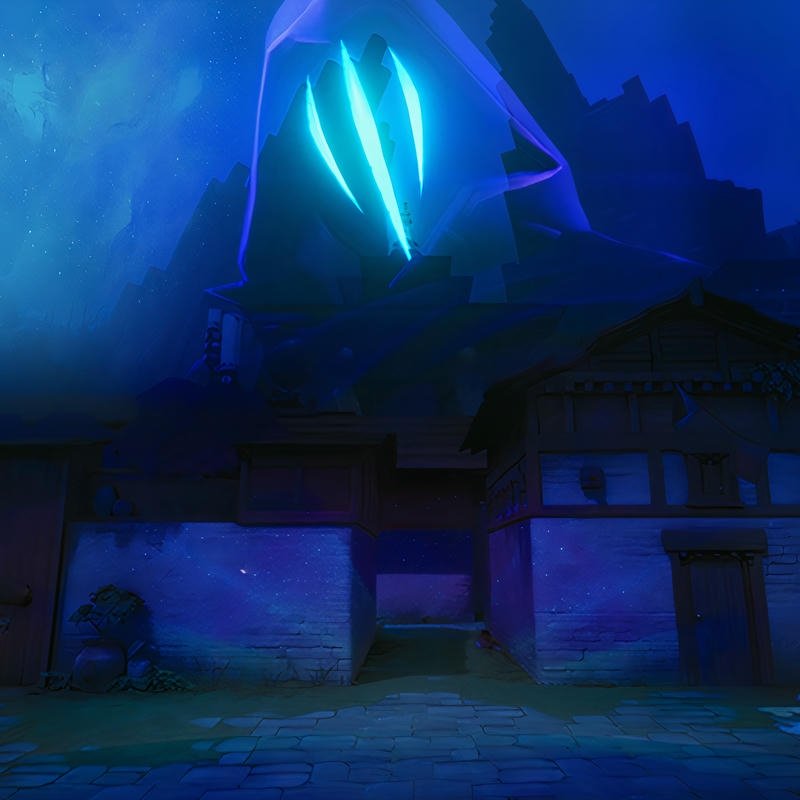 Hình avatar omen mang vẻ bí ẩn lạnh lùng