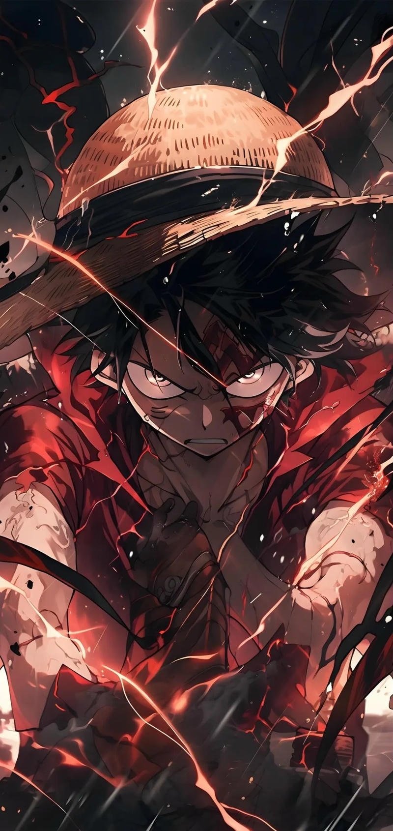 Hình nền Luffy Gear 5 ngầu lòi chất lượng cao