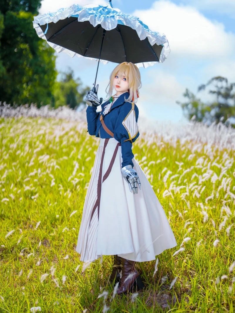 Hình tượng Violet Evergarden thể hiện nét đẹp trong trẻo