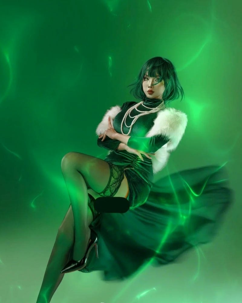 Hóa trang Fubuki với phong thái sang trọng