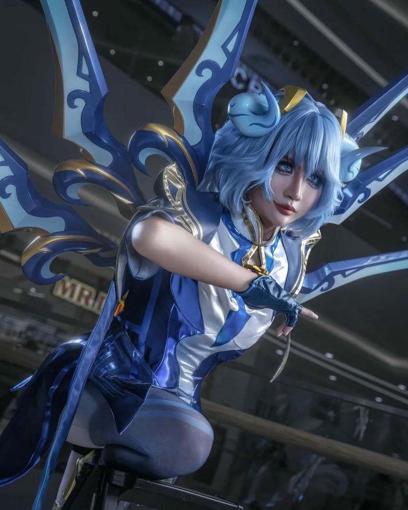 Irelia cosplay hình ảnh cuốn người đầy nội lực