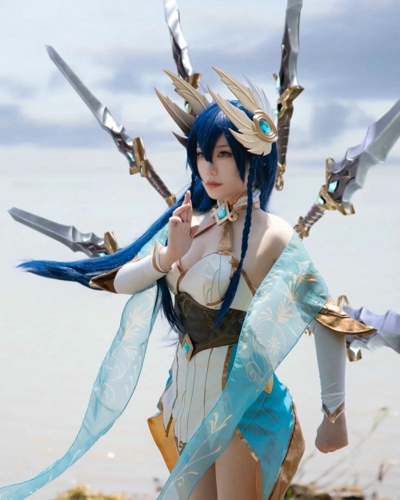 Irelia hóa thân thành chiến binh cosplay nổi bật