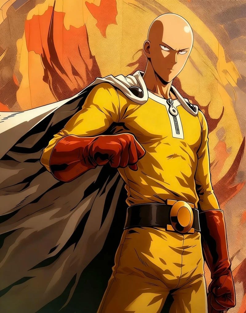 Khoảnh khắc Saitama chiến thắng dễ dàng đối thủ