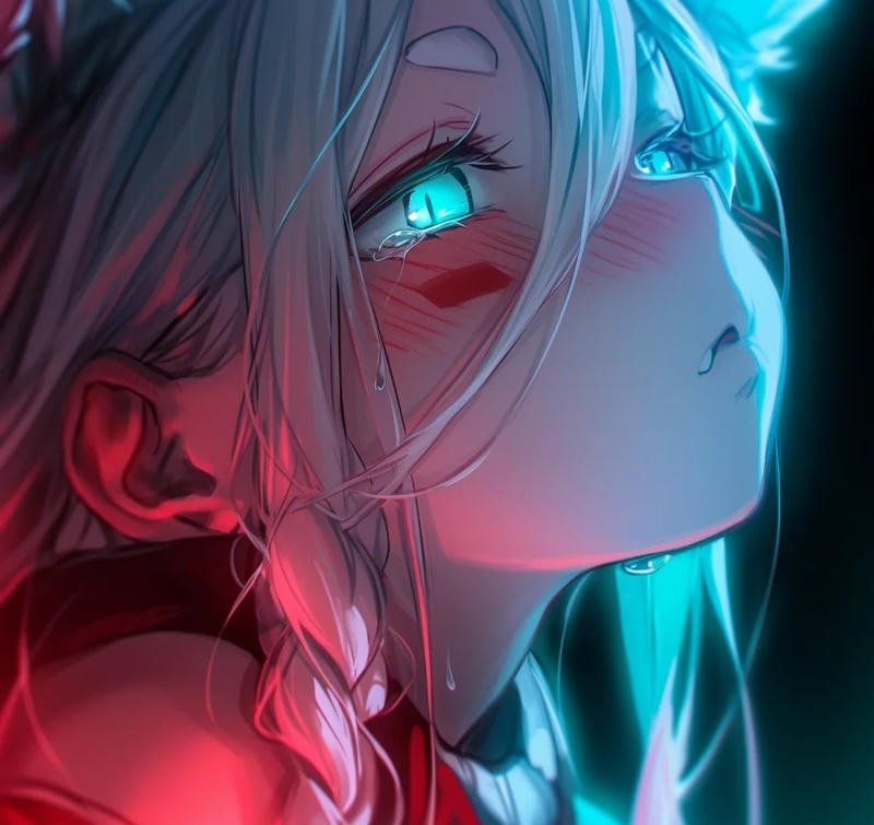 Khoảnh khắc lặng im khi nhân vật khóc một mình