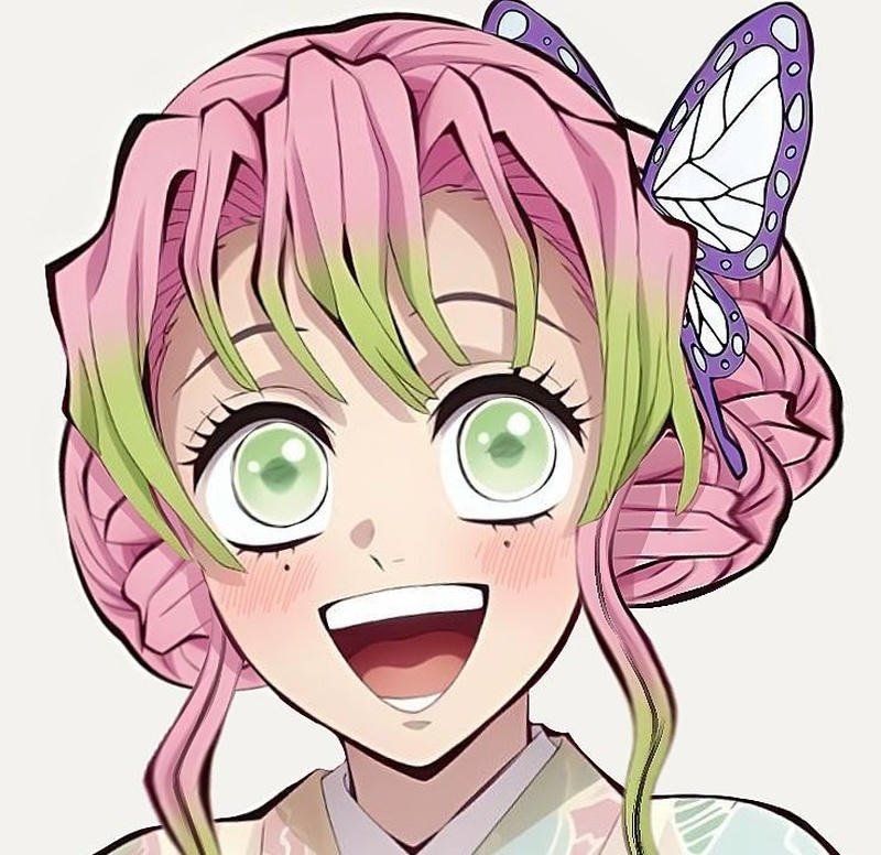 Nữ diệt quỷ Mitsuri với ánh mắt dịu dàng cuốn hút