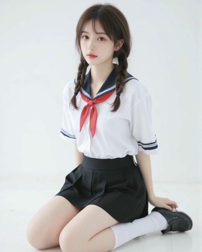 Nữ sinh được tái hiện qua cosplay sinh động