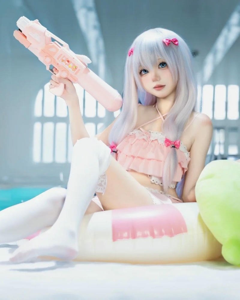 Sagiri cosplay phong vị trong sáng đầy khác biệt
