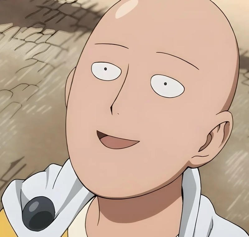 Saitama anime với phong cách anh hùng mạnh mẽ