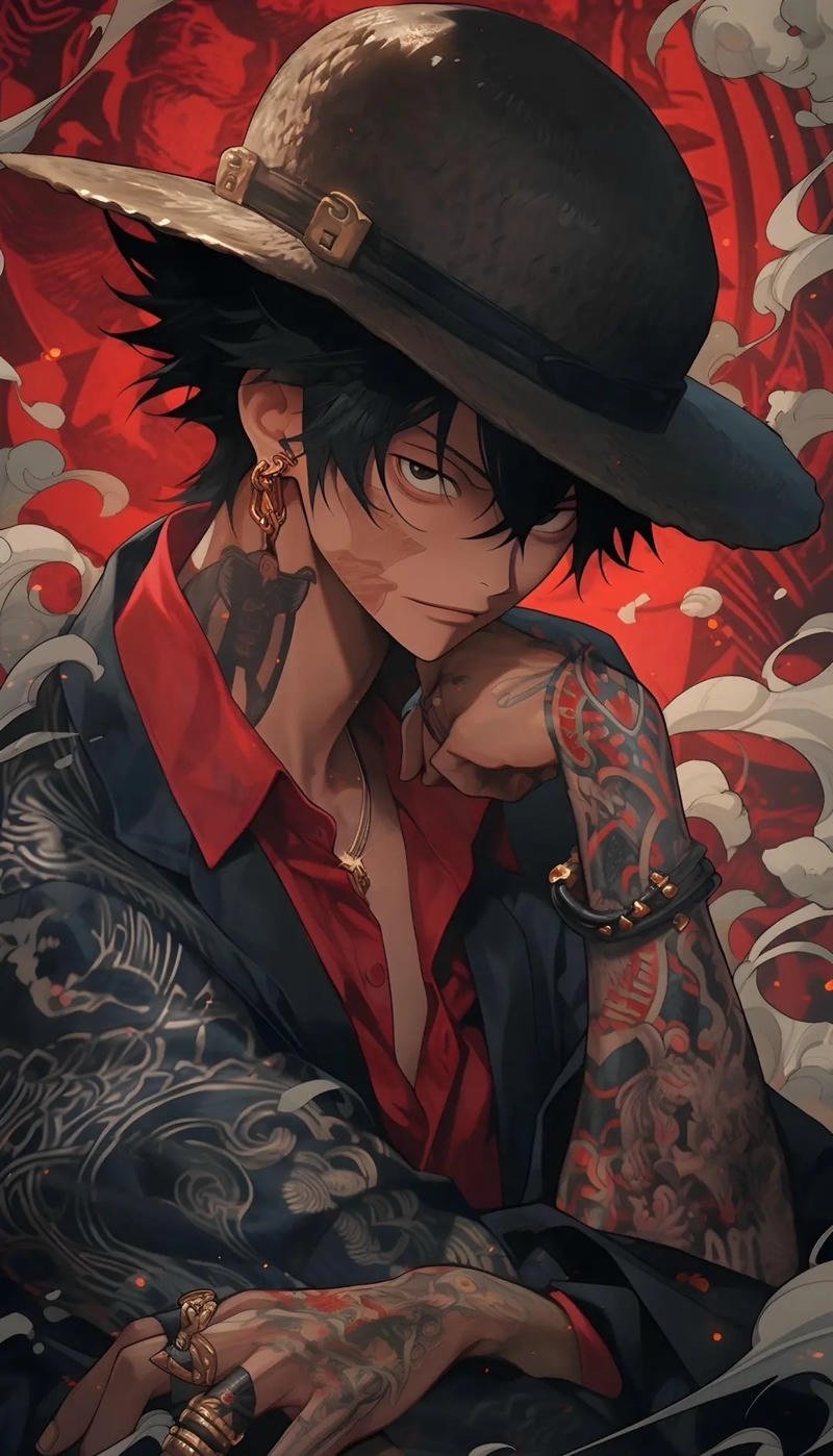 Sưu tầm ảnh Luffy cực ngầu Gear 5 với tạo hình mới