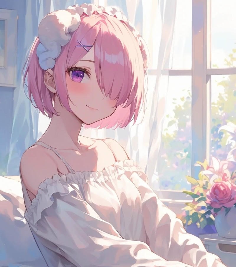 Ảnh Ram Rem nét với độ phân giải rõ ràng