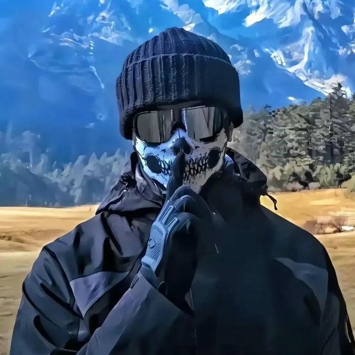 Ảnh avatar siêu ngầu nam bịt mặt phong cách mùa đông