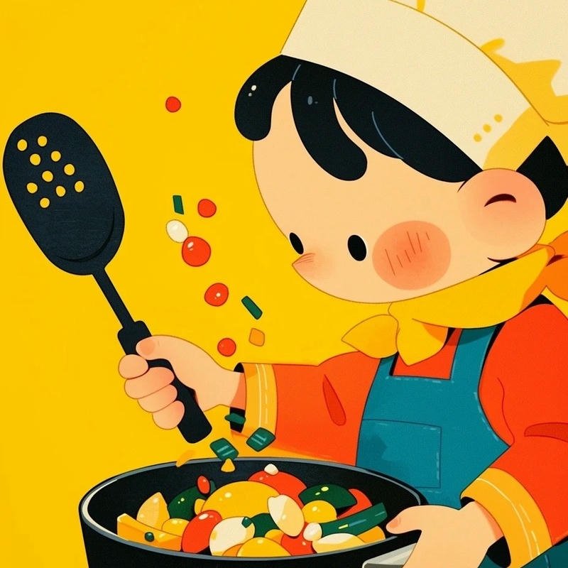Ảnh nấu ăn mang nét tươi sáng và đầy năng lượng