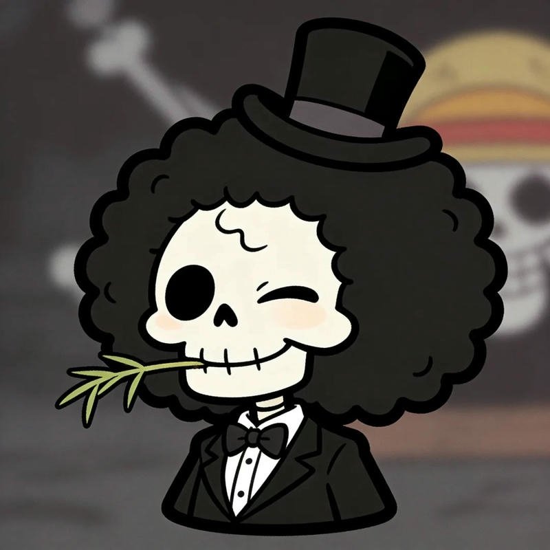 Ảnh one piece chibi phong cách sinh động đầy màu sắc