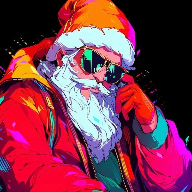 Ảnh ông già Noel tạo cảm giác gần gũi và dễ chịu