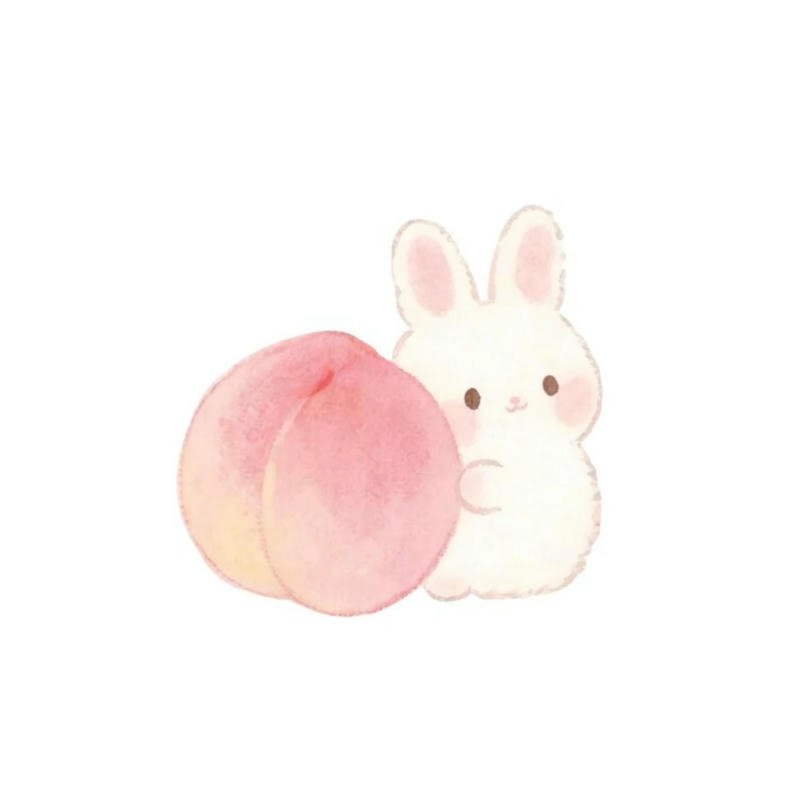 Ảnh quả đào mang phong cách nhẹ nhàng và dễ thương