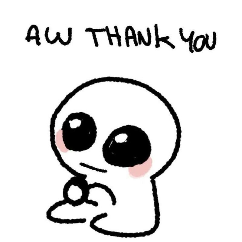 Avatar cảm ơn tạo ấn tượng tốt với thông điệp rõ ràng