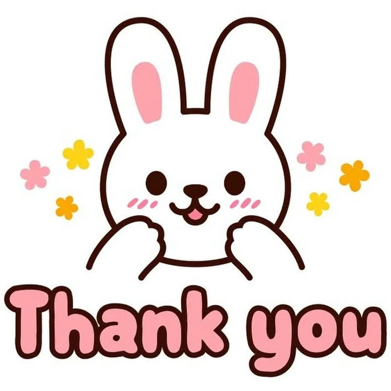 Avatar cảm ơn thiết kế đơn giản nhưng truyền tải cảm xúc tốt