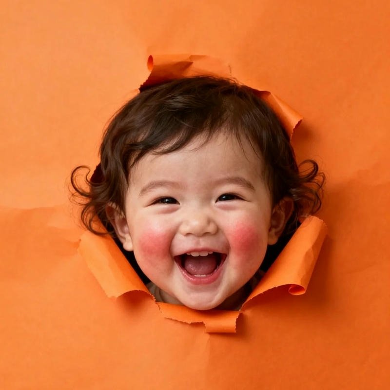 Avatar em bé hài biểu cảm lém lỉnh tạo điểm nhấn thú vị