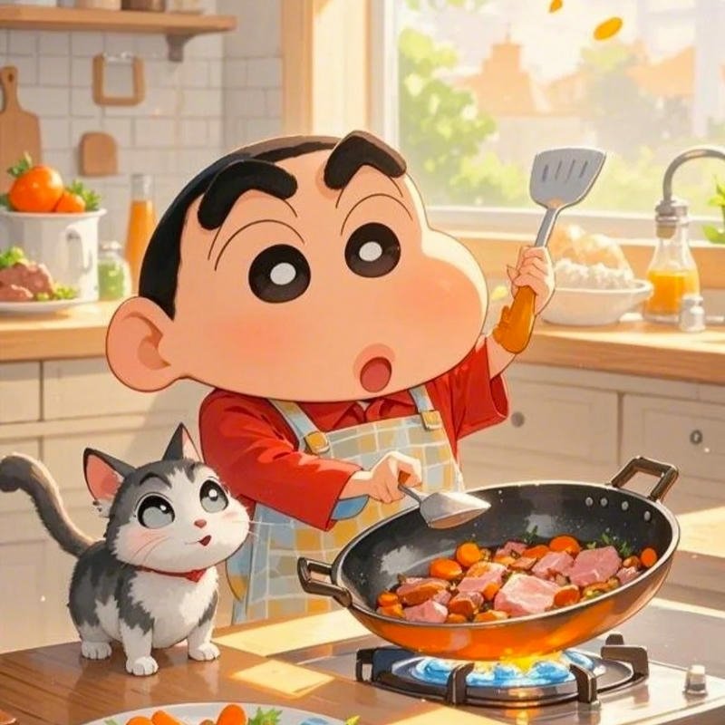Avatar nấu ăn mang hình ảnh thân thiện dễ tiếp cận