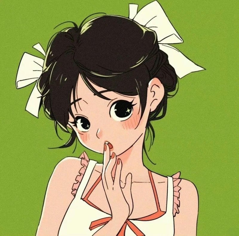 Avatar nữ dễ thương mang biểu cảm đáng yêu thu hút