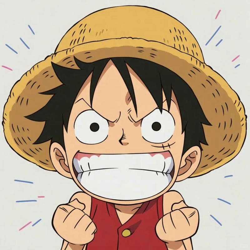 Avatar one piece chibi mang nét ngộ nghĩnh đầy cuốn hút