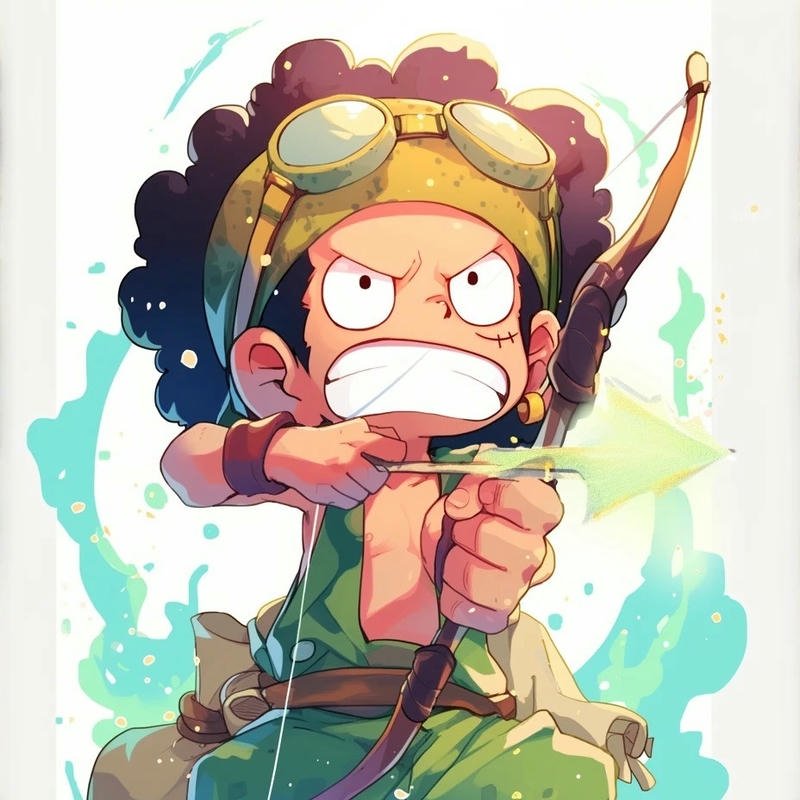Avatar one piece chibi mang phong cách dễ thương đầy sáng tạo