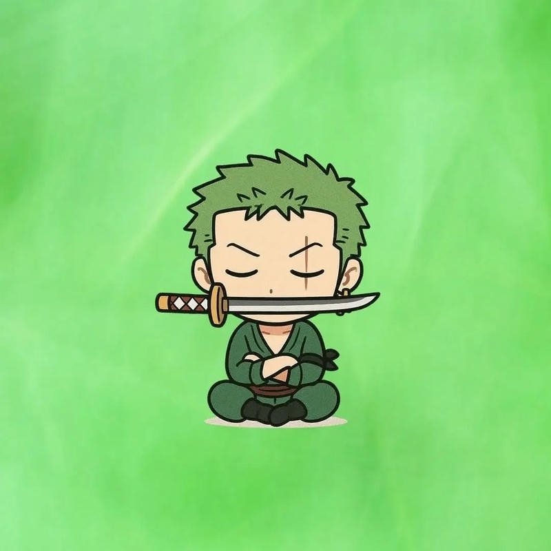 Avatar one piece chibi tạo điểm nhấn bằng nét vẽ mềm mại
