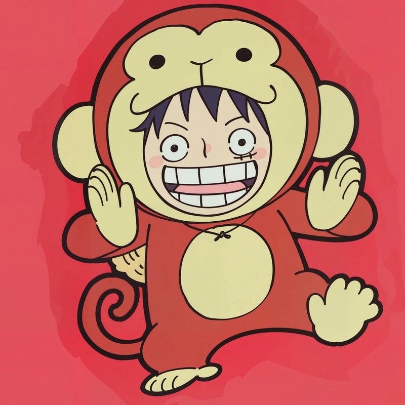 Avatar one piece chibi thể hiện nét đáng yêu qua từng chi tiết