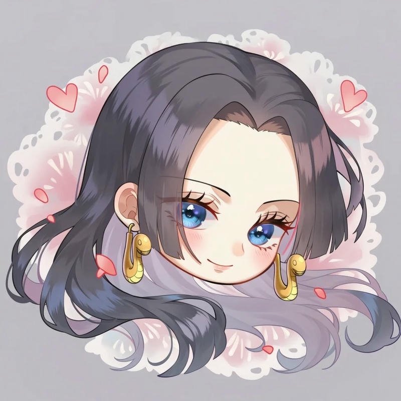 Avatar one piece chibi thể hiện sự sáng tạo qua nét vẽ