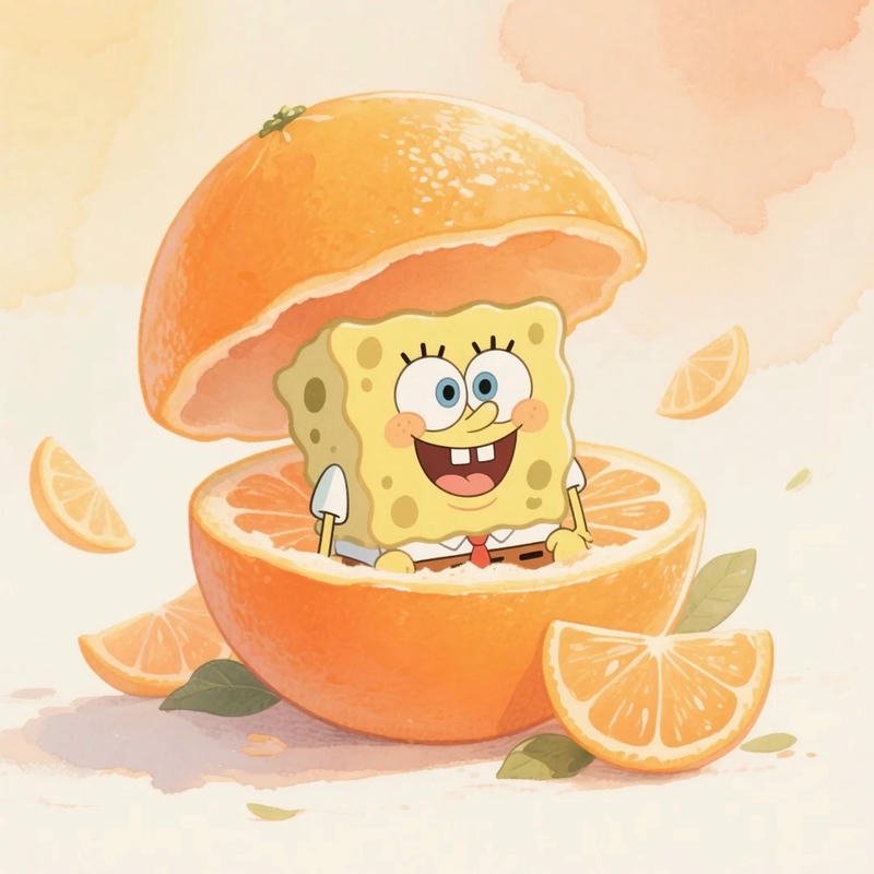 Avatar quả cam cute tạo cảm hứng qua hình ảnh sinh động