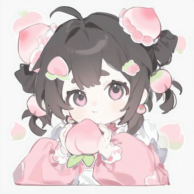 Avatar quả đào tạo cảm hứng qua hình ảnh sinh động đáng yêu