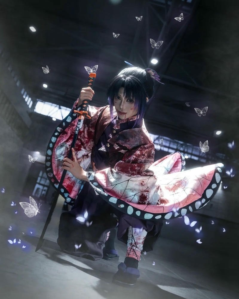 Cosplay Shinobu đường nét gương mặt tinh tế hài hòa