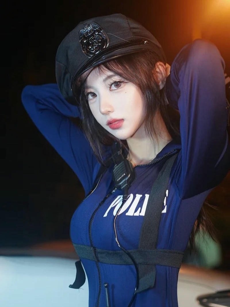 Cosplay cảnh sát nổi bật cùng vẻ đẹp sắc sảo cuốn hút