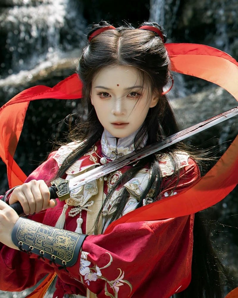 Cosplay cổ trang nổi bật với vẻ đẹp nhẹ nhàng thanh lịch