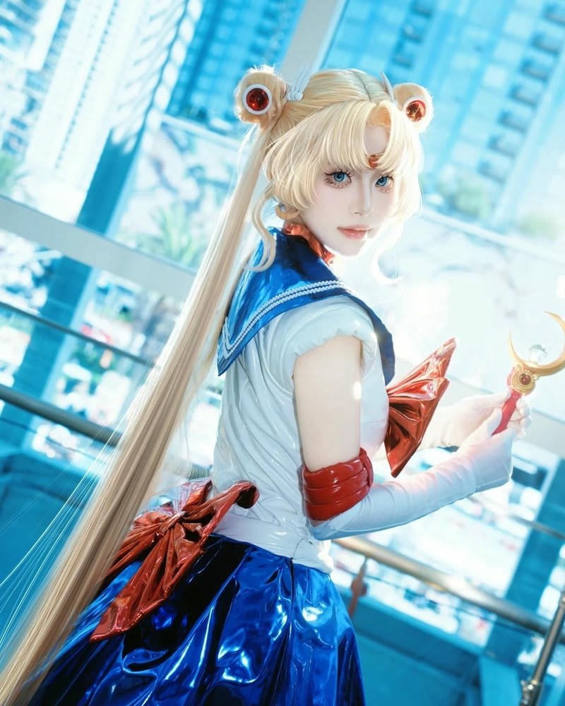 Cosplay sailor moon cuốn hút cùng thần thái tươi sáng tự nhiên