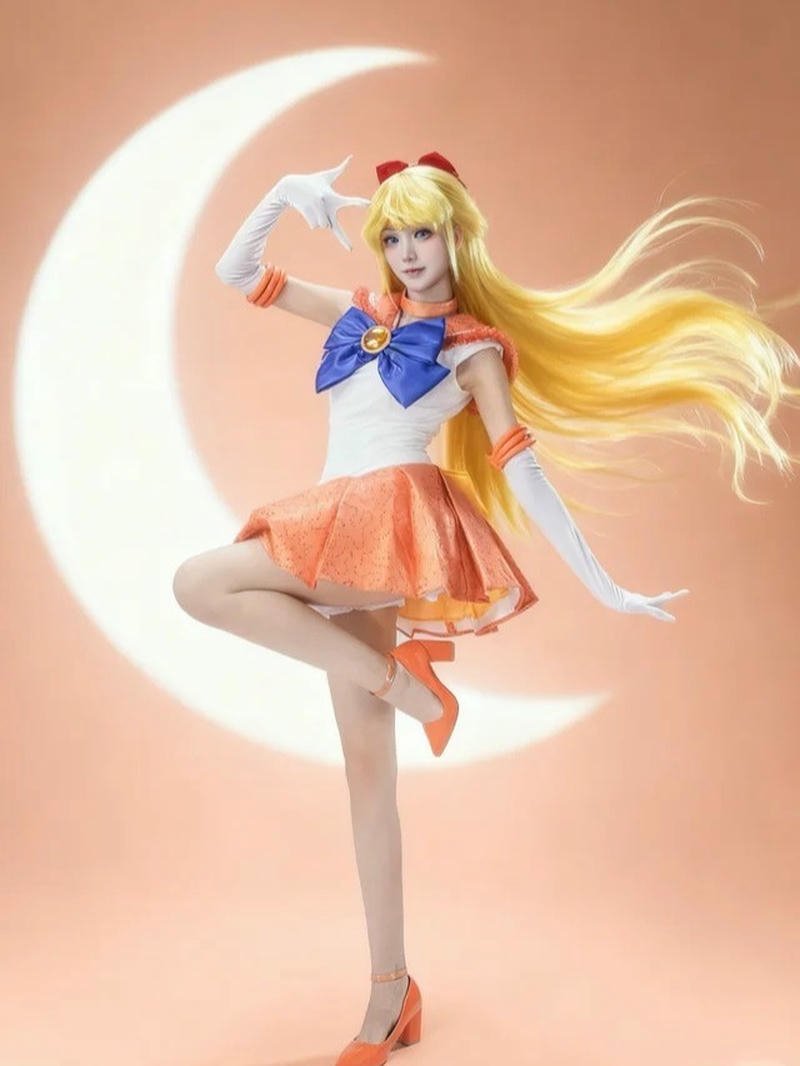 Cosplay sailor moon dễ thương thể hiện phong cách năng động riêng
