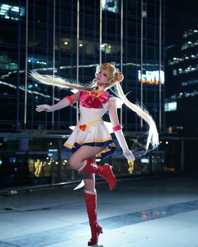 Cosplay sailor moon mang vẻ đẹp đáng yêu và cuốn hút