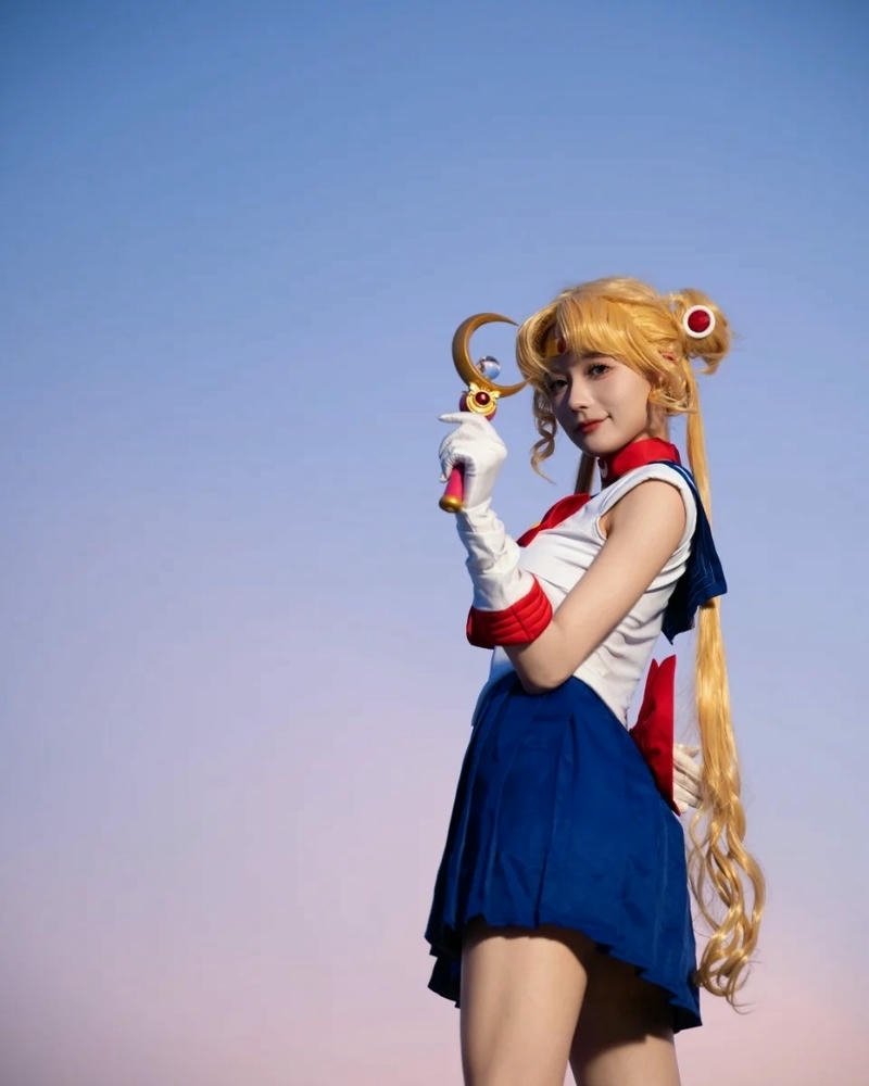 Cosplay sailor moon rực rỡ thể hiện cá tính dễ thương riêng