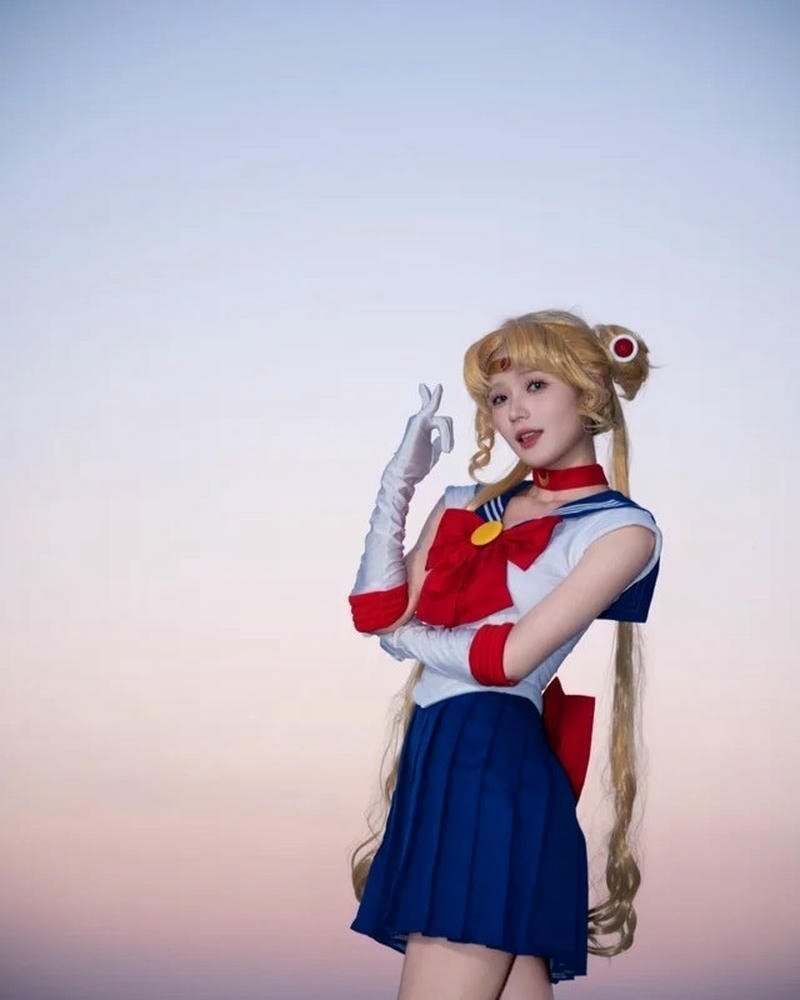 Cosplay sailor moon tinh xảo với tạo hình nổi bật cuốn hút
