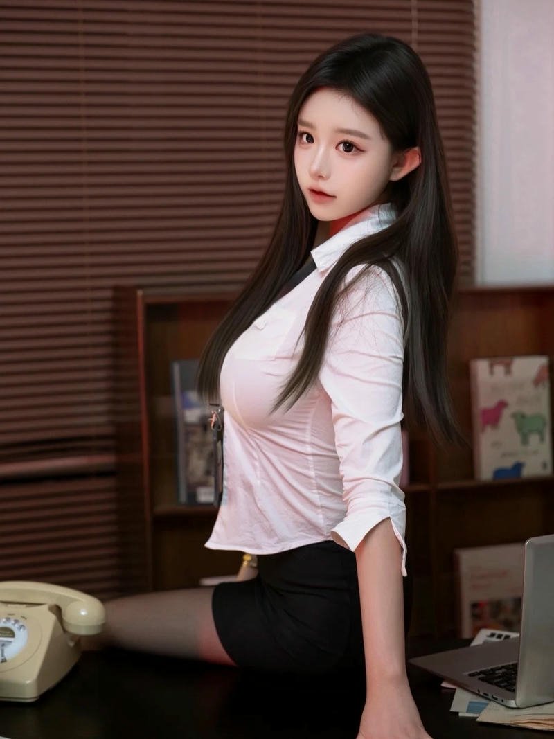 Cosplay thư ký diện outfit thanh lịch thần thái cuốn hút