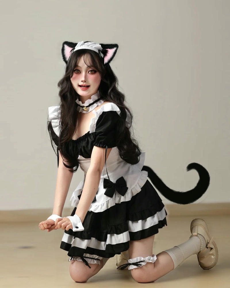 Đuôi mèo cosplay chi tiết sắc nét tạo vẻ cuốn hút