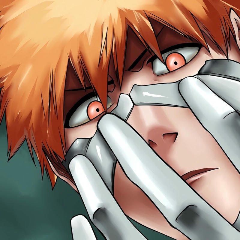 Hình Ichigo thể hiện phong thái tự tin đầy ấn tượng