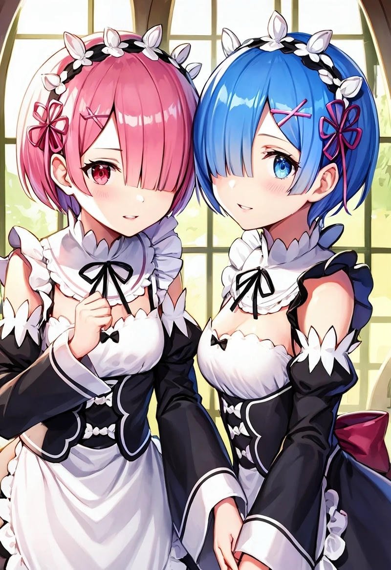 Hình ảnh Ram Rem 4K với màu sắc tươi sáng