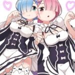 Hình ảnh Ram Rem trong khung cảnh nhẹ nhàng