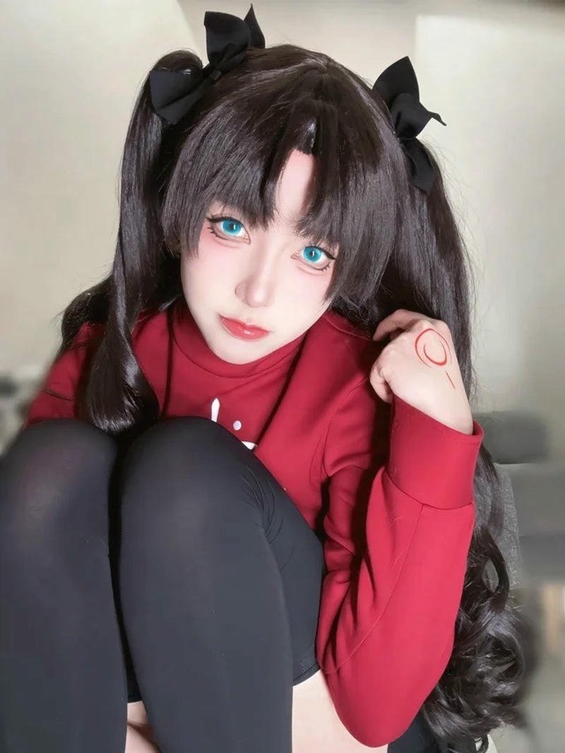 Hình ảnh Rin Tohsaka mang đến phong thái cuốn hút riêng