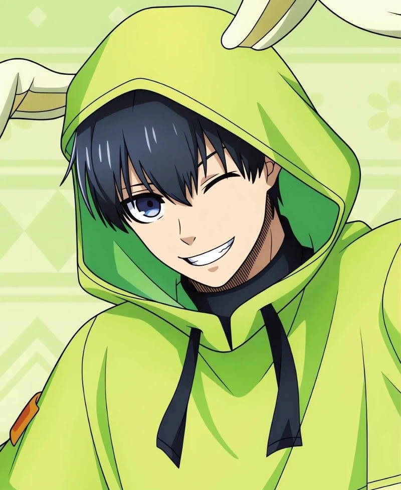 Hình ảnh anime Blue Lock manga với nét vẽ sắc nét