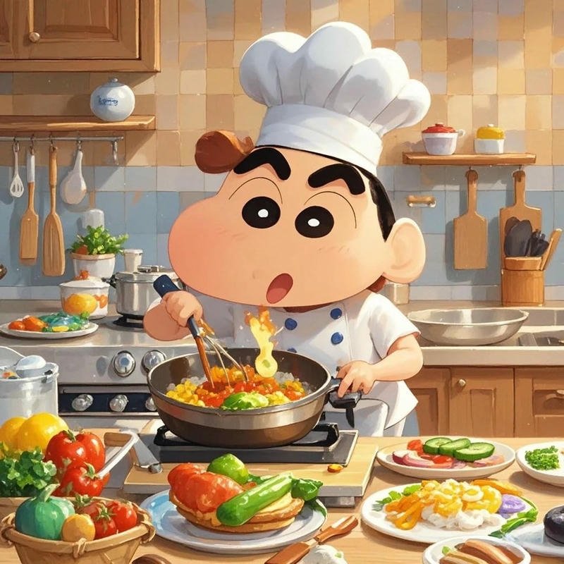 Hình ảnh nấu ăn mang phong cách thân thiện dễ tiếp cận