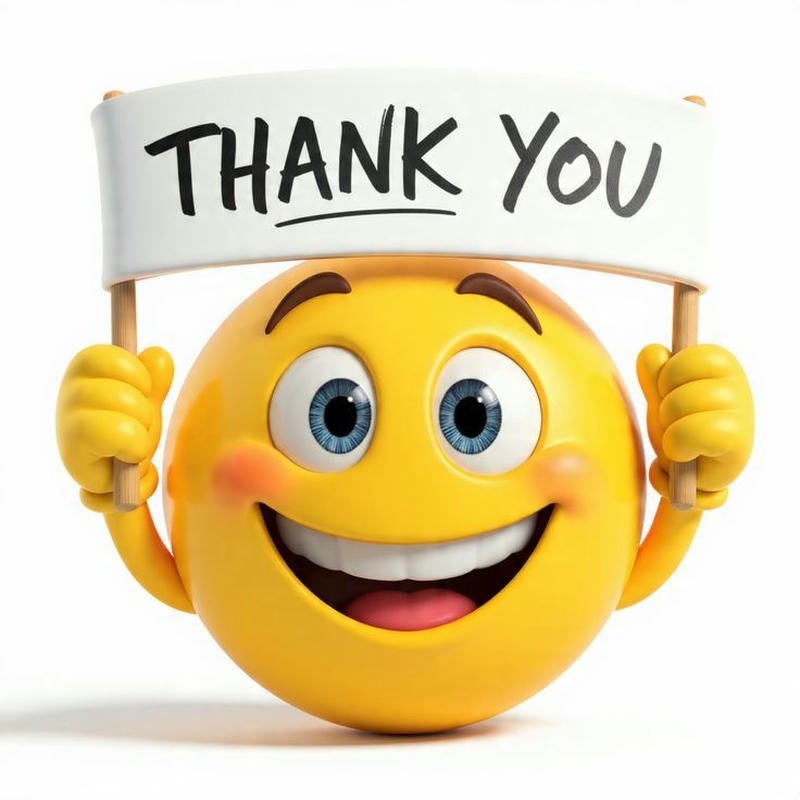 Hình cảm ơn phong cách đơn giản nhưng dễ ghi nhớ